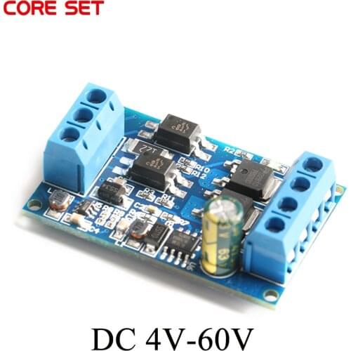 DC 4V-60V High-Power MOS FET Trigger Drive Switch Module Board PWM Adjustable Controller Dual-MOS Module 12V 24V 36V 48V