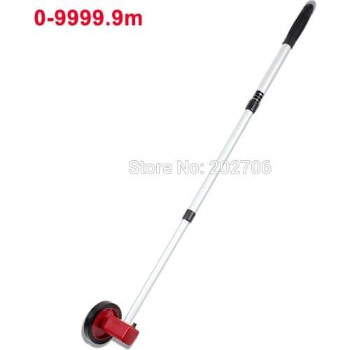 Counter Measuring Wheel 0-9999.9m portable distance measure wheel distance meter
