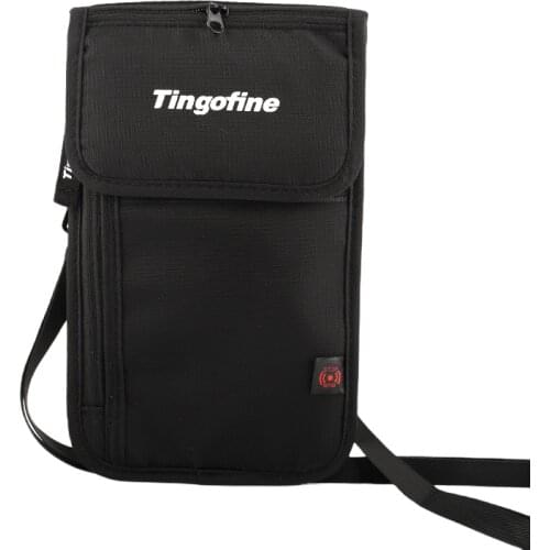 2021 Travel Passport Package Multi-Function Document Package Waterproof Passport Clip RfID ID Bag Abroad Hanging Neck Bag