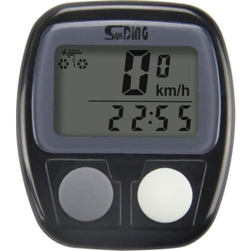 Bicycle Odometer Mountain Bike Wired Speedometer Cycling Chronograph Riding Stopwatch 15 Functions Bicycle Computer
