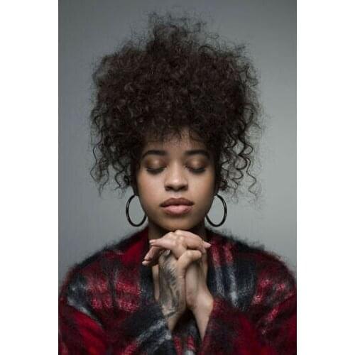 W207 Hot Ella Mai Music Singer Star New Custom Beauty USA Silk Fabric Wall Poster Art Decor Sticker Bright