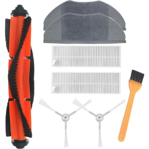 Mi Robot Main Brush Side Brush Hepa Air Filter Mop Cloth for Xiaomi Mijia G1 Robot Vacuum Cleaner Parts