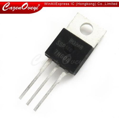 10pcs/lot SSP7N60B SSP7N60A 7N60B 7N60A 7N60 TO-220 new original In Stock