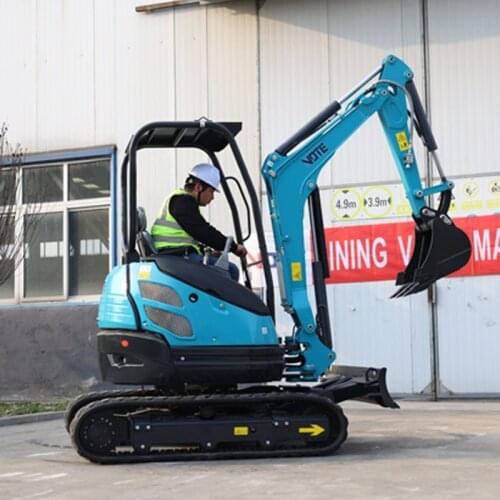 2 Ton 3 Ton Mini Excavator Crawler Retractable Boom With Side Swing Small Digger Optional Cab