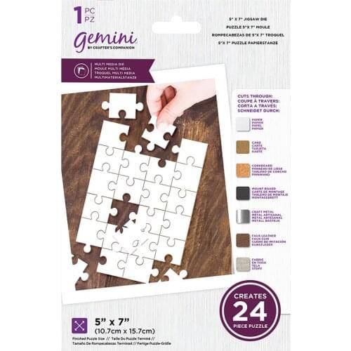 2021 AliliArts Metal Cutting Dies Rectangle puzzle diy Scrapbooking Photo Album Decorative Embossing PaperCard Crafts Die