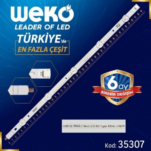 42 ROW2.1 REV1.0 2 R2-TYPE 6916L-1367A - 43.5 CM 5 LED- (WK-371)