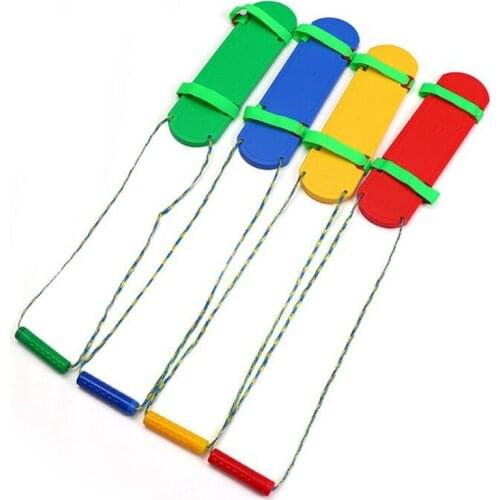 Children Shoes Sports Toy Board Group Work Fun Games Kids Synchronous Shoes Sense Training Equipment Kindergarten Game