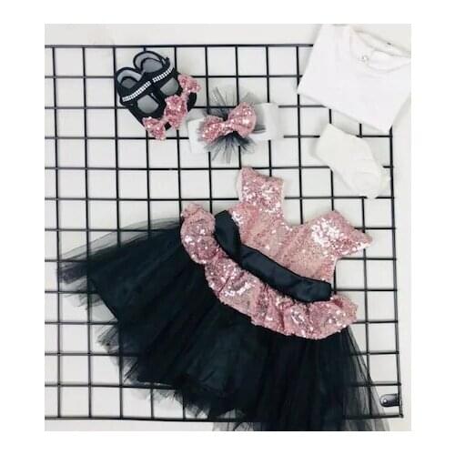 Sequins Sequined Boxed Mevlitlik Female Child The evening WEAR 0-6 MONTH SHOES BOOTIES BUCKLE BANDANA ZIBIN SINGLET GIRL childrens