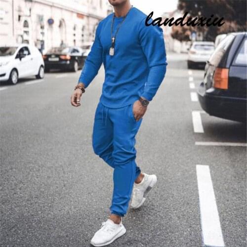 Landuxiu Men's Long T-shirts