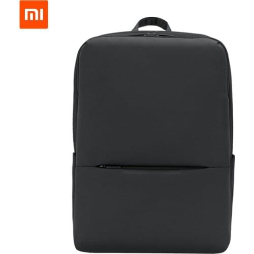 New Xiaomi Classic Business Backpack 2 Generation Men Laptop Bag For 15.6 Inch Waterproof Travel Schoolbag 18L Large Capacity
