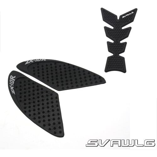 Motorcycle Bike Tank Gas Pad Knee Fuel Side Grips Protector Decals For Kawasaki Ninja ZX10R ZX-10R 2004 2005 2006 2007