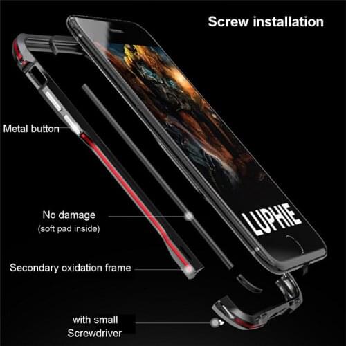 Original Curved Metal Bumper Phone Case For iPhone Xr Xs Max Case Shockproof Aluminum Cover For iPhone Xs X Xr Xs Max Coque Capa
