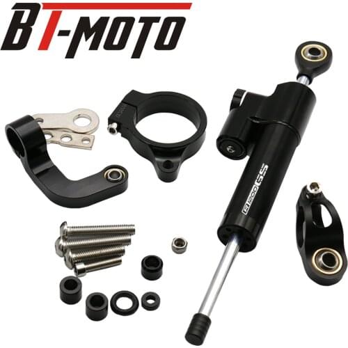 R1200GS Logo Motorcycle CNC Stabilizer Damper Complete Steering Mounting Bracket For BMW R1200GS LC 2013 2014 2015 2016 2017