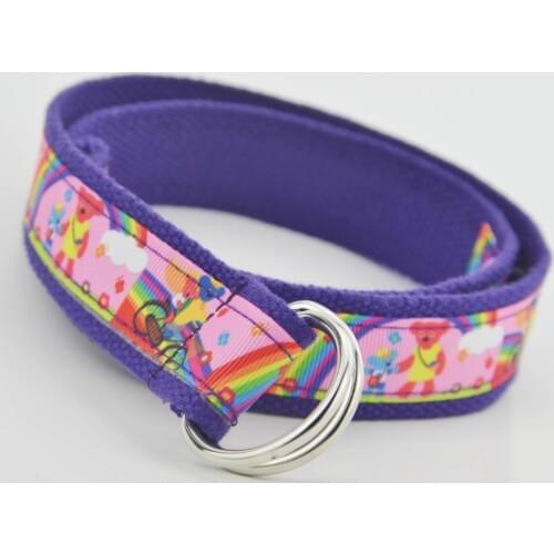 Boys & Girls cartoon Belts Kids Lovely Casual webbing Belts for Children Jeans Belt Fashion Boys & Girls Multicolors Belts
