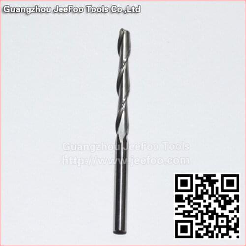 A series 3.175*22mm Solid Carbide Double Flute Sprial Bit