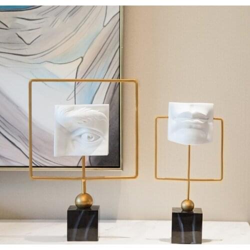 Modern Minimalist Characters Abstract Ornaments Nordic Creative Furnishings Holiday Birthday Gifts Home Decoration Accessories