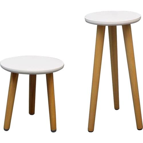 Plant Stand End Table For Indoor Plants Landing Durable Home Interior Simple And Modern Style Wood Flower Bed