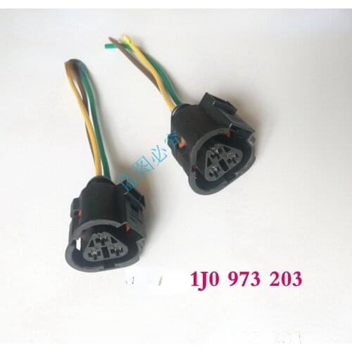 1PCS For VW Polo Bora Golf Jetta Thermal Switch/Temperature Control Switch Sensor Plug Harness Cable 1J0973203 1J0 973 203