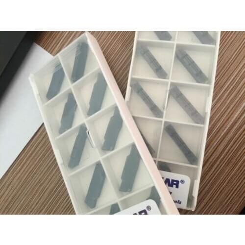 10pcs MGMN300-M LDA Carbide Inserts For MGEHR/MGIVR Grooving Cut-Off Holder