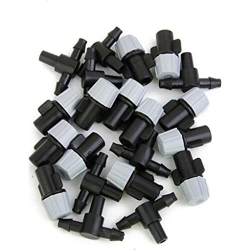 1piece Plasic Watering Irrigation Garden Misting Sprinkler Heads Nozzle And Tee joints for Misting Watering Irrigation
