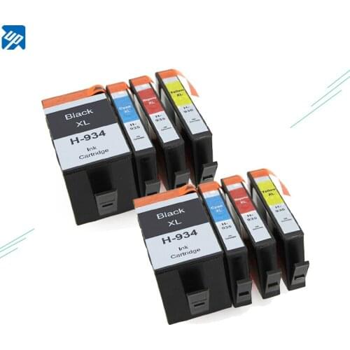 UP 2sets Compatible Cartridge for hp 934 935 for hp pro 6230 6830 6835 Officejet 6812 6815 6820 printer with chip