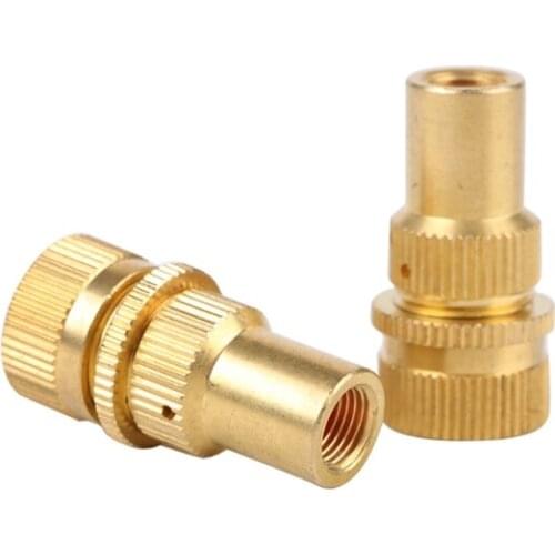 4 Pcs Tire Deflator Solid Brass Offroad Accessories Universal 6-30 PSI Standard Duty Valves Core Tool Automatic