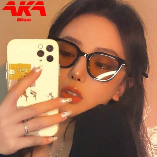 AKAgafas Square Women Sunglasses 2021 Small Frame Sunglasses Women Brand Designer Eyewear Classic Sun Glasses Women Men Okulary