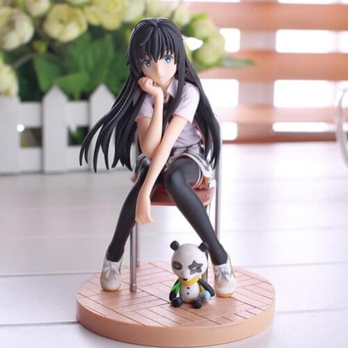 14.5cm Yukinoshita Yukino Anime Action My Teen Romantic Comedy SNAFU PVC New Collection Figures Toys