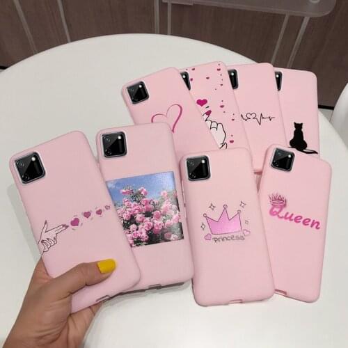 Case For Oppo Realme C11 C2 Case Soft TPU Cartoon Protective Phone Cases For Oppo A1K RealmeC2 C 2 A1K RealmeC11 Back Cover Case