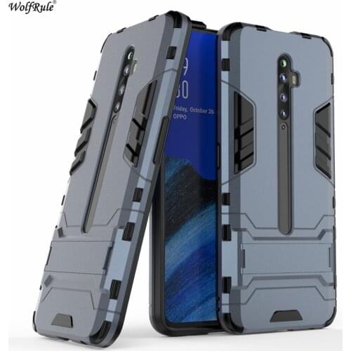 For Cover Oppo Reno 2Z Case Oppo Reno 2F Shockproof Rubber Silicone Armor Hard Back Phone Case For Oppo Reno2 Z Reno2Z Cover