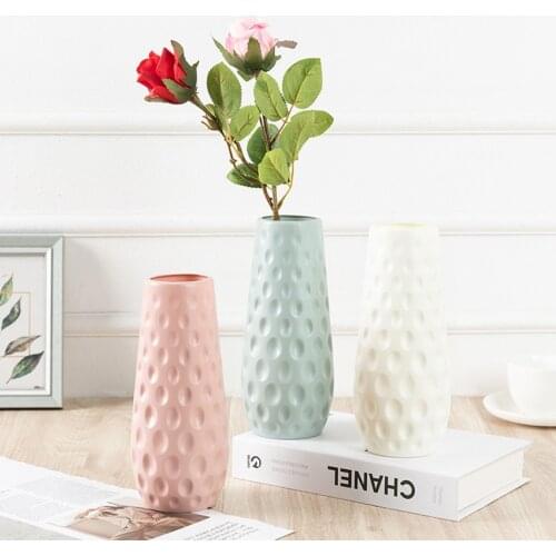 Simulation Plant Decoration Vase Creative Home Flower Arrangement Ornaments Potted Modern Simple Flower Arrangement Flower Pot