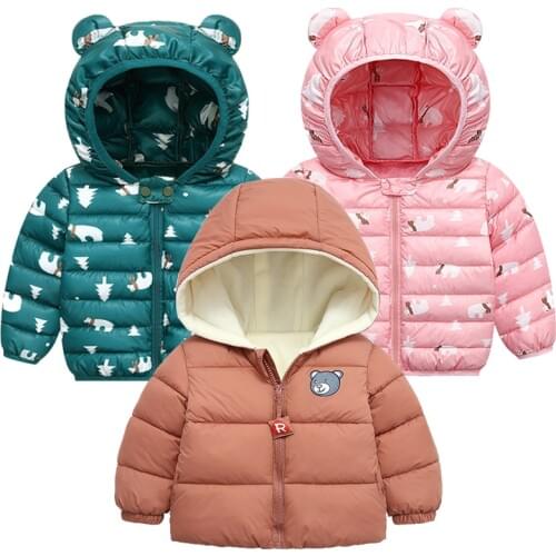 Infant Coat 2021 Autumn Winter Jackets For Toddler Boys Jacket Kids Warm Outerwear Coats For Baby Girls Clothes Newborn Jackets