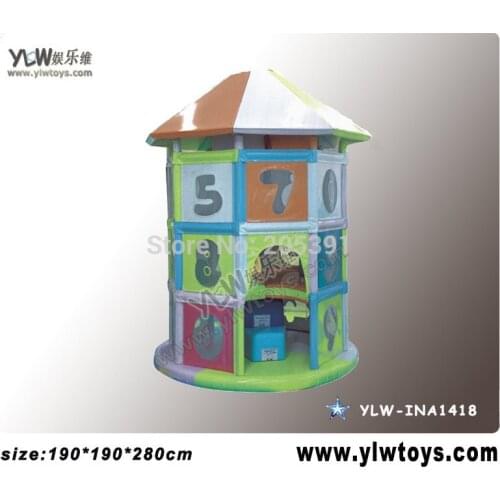 Electric octagonal pavilion,amusement playground for kids play center,amusement equipment park