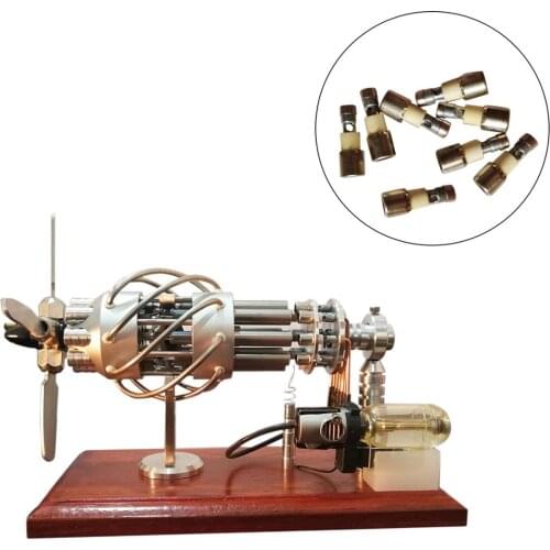Dr. Engine Fire-jet Head for 16 Cylinders Stirling Engine Model Accessories