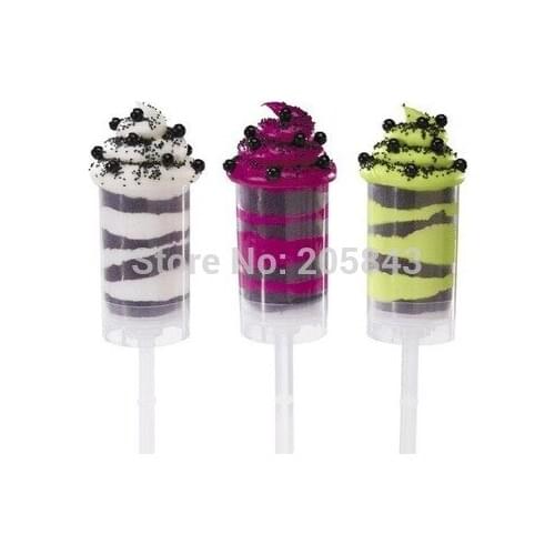 50pcs/lot BPA FREE push up cake containers push cake pops
