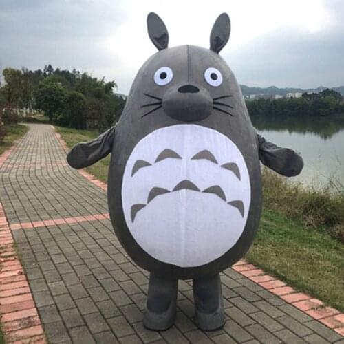 Cosplay My Neighbor Totoro Cartoon character costume Mascot Costume Advertising Costume Fancy Dress Party Animal carnival Props