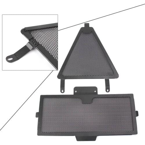Front Radiator Grille Guard Oil Cooler Grill Cover Bracket Kit For Ducati 899 959 1199 1299 Panigale Motorcycle Accessory Part