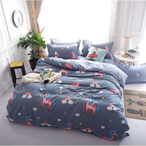 Mylbpolyester microfiber Duvet Cover Set 1pc Duvet Cover 1pc Bed Sheet Set 1pcs/2pcs Pillowcase Full/Queen/King Size Bedding Set