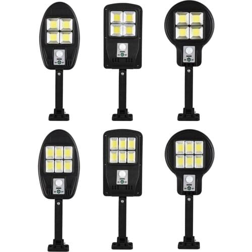 Solar Light 48LED COB Large Outdoor Solar Waterproof Street Light Garden Sensor Motion Sensor Smart Remote Control Light