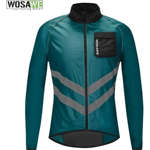 Cycling Rain Jacket High Visibility MultiFunction Jersey Road MTB Bike Bicycle Windproof Quick Dry Rain Coat Windbreaker