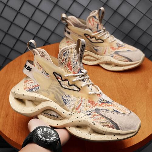 2022 High Top Men Basketball Shoes Unisex Air Cushion Mesh Sneakers women Sports Shoes Gym Training Athletic Shoes basket femme