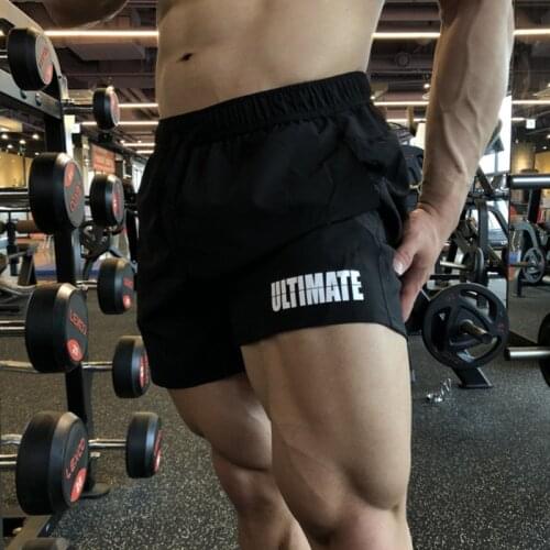 High Quality Brand Summer Sports Shorts Sweat-absorbent Quick-drying Three-point Short New Mens Fitness Running Mens Shorts