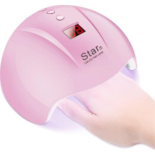 Star 7 Nail Dryer For Nail LED UV Lamp 24W MINI USB Lamp For Manicure LCD Display Drying All Gels Nail Polish Nail Art Tools