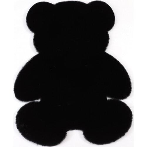1pcs Bear Rug Super Soft Carpet Antiskid Mat Modern Living Room Bedroom Fluffy Floor Carpets For Childrens Bedroom Decor Rug