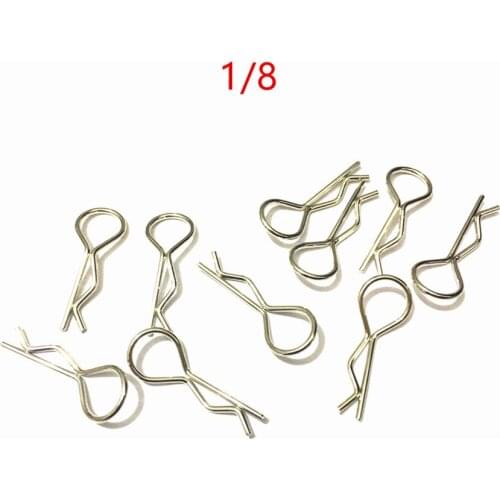 10 PCS Body Shell Bolt Clips Pin For HSP Redcat HPI RC 1/8 Model Car Spare Part