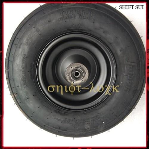 18X9.50-8 Tubeless Tire With Front Wheel Hub Tire 225X55-8 For Citycoco Modified Accessories parts