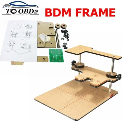 BDM Frame Acrylic ECU Programmer BDM Frame With 4Pcs Probe Pens For V7.020 V5.017 V2 22pcs Adapter BDM Probe Adapter