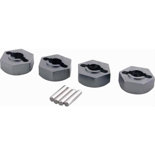 4pcs/lot HSP Aluminum Wheel Hex Nut 4P 12mm 102042 (02134) Upgrade Parts For 1/10 Scale Models 4WD R/C Hitmoto 33009 Redcat