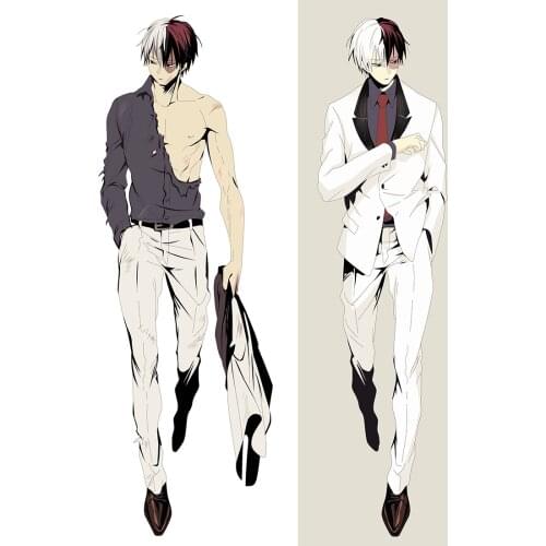 Boku No My Hero Academia Todoroki Shouto Cosplay Dakimakura Pillow Case Hugging Body Gift