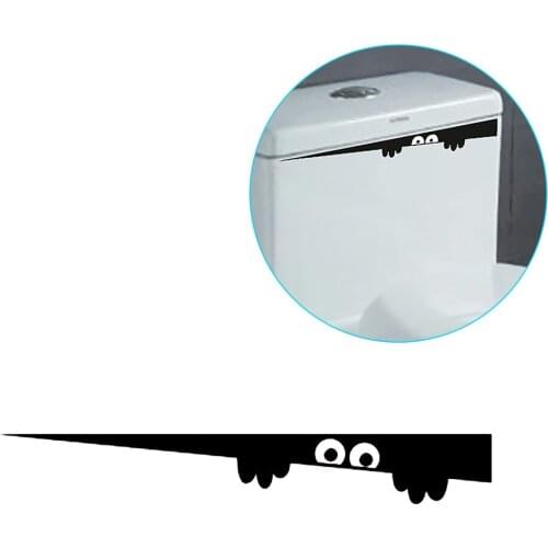 Art Sticker Wall Poster Bathroom Living Room Home Decor 3D Creative Wall Sticker Waterproof Toilet Stickers Switch Stickers